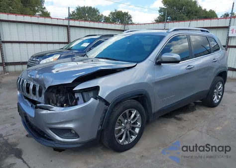 2019 Jeep Cherokee Latitude Plus Fwd z USA, uszkodzony, nr VIN 1C4PJLLB1KD132500